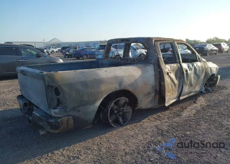 2012 Ram 1500 Slt из США, поврежденный, VIN 1C6RD6GT5CS236982